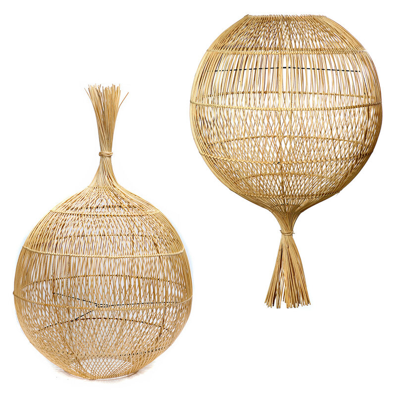 Bazar Bizar-collectie Wonton Vloer- en Hanglamp - Naturel