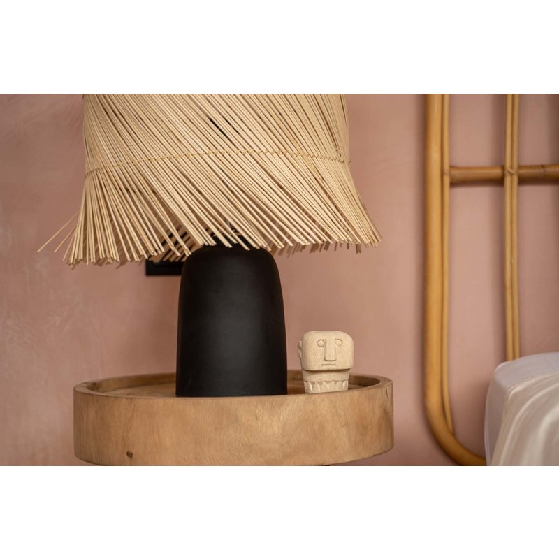 Bazar Bizar The Pandan Table Lamp - Black Natural