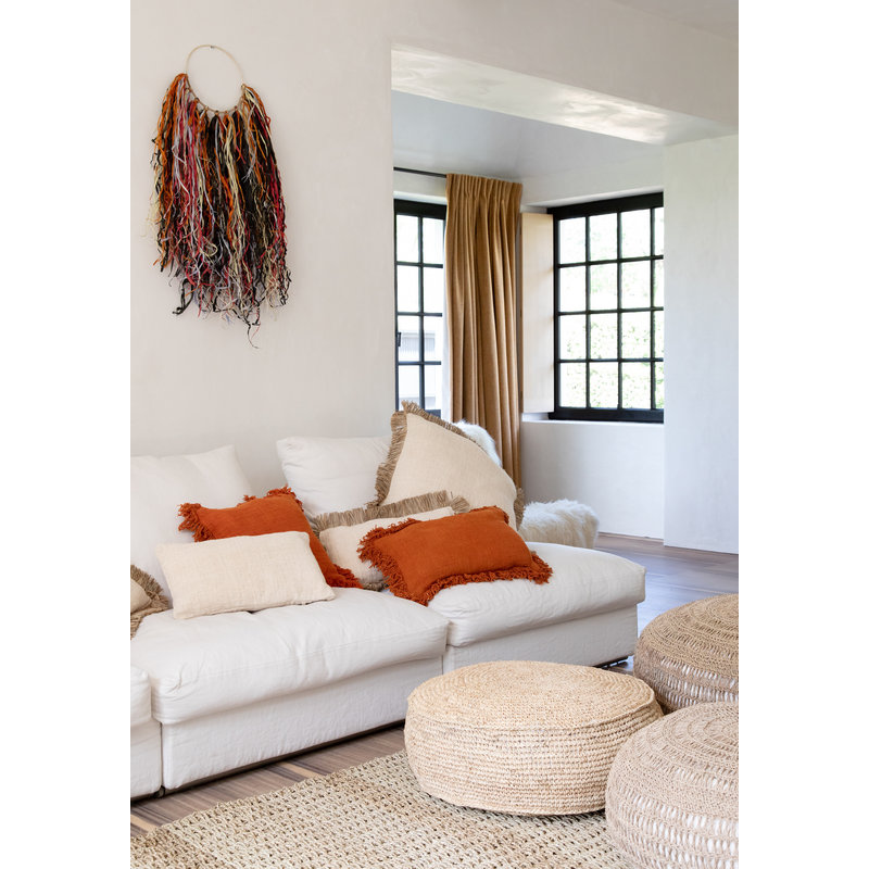 Bazar Bizar The Saint Tropez Cushion Cover - Natural White - 60x60