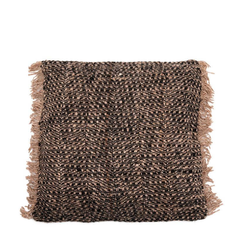 Bazar Bizar-collectie Oh My Gee Kussenhoes - Zwart Koper - 60x60