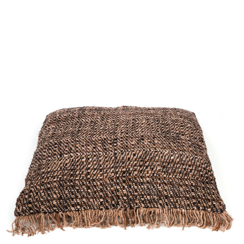 Bazar Bizar Oh My Gee Kussenhoes - Zwart Koper - 60x60