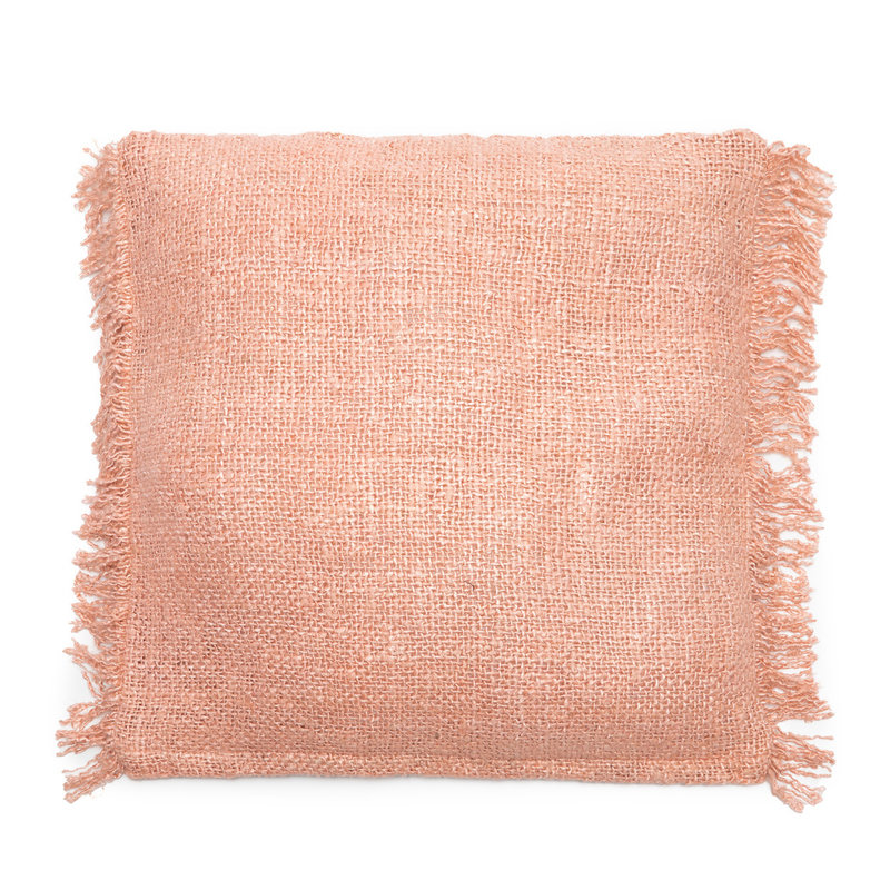 Bazar Bizar Oh My Gee Kussenhoes - Zalm Roze - 60x60