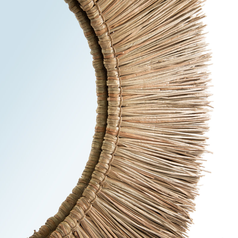 Bazar Bizar The Alang Alang Mirror - Natural - M