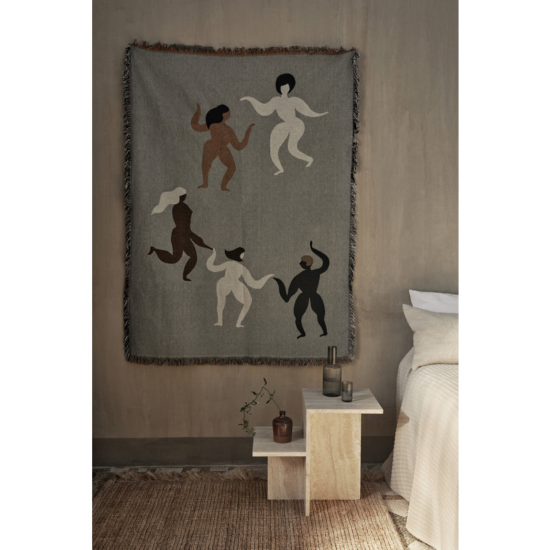 ferm LIVING-collectie Deken Free Tapestry