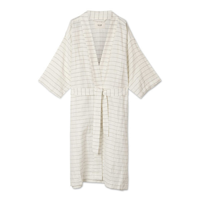 ferm LIVING-collectie Field Robe - Off-white/Chocolate