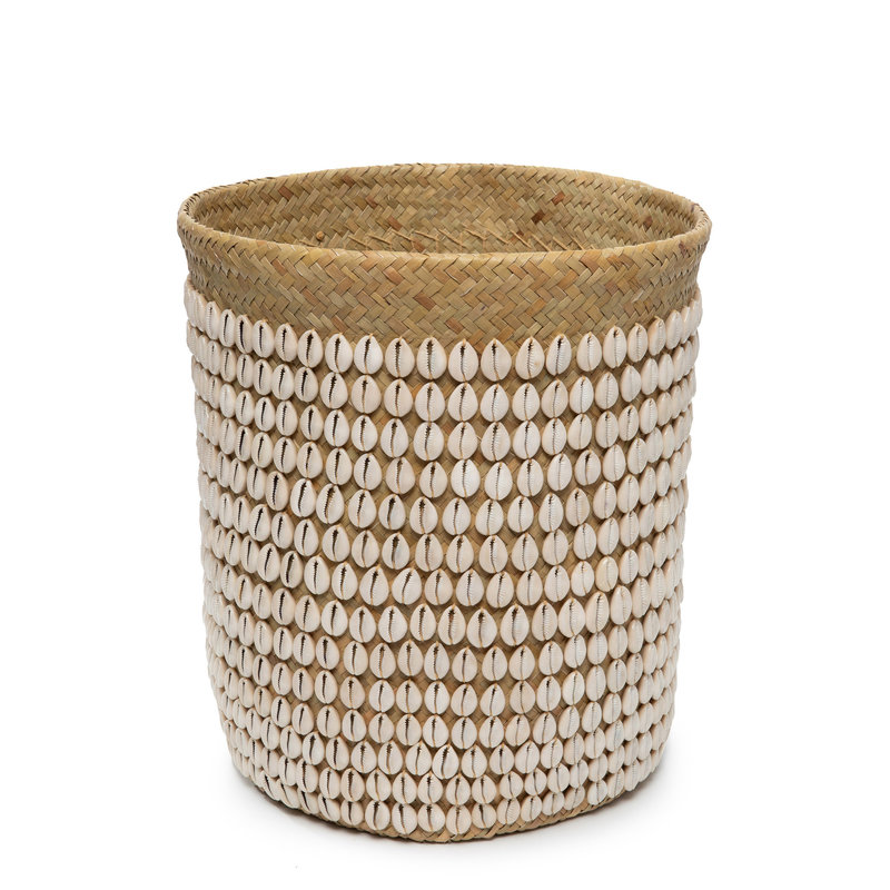 Bazar Bizar-collectie Pandan Mand #1 - Naturel Wit