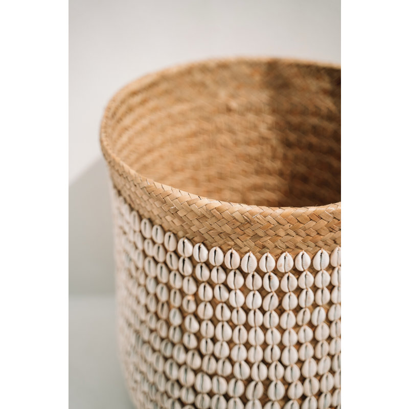 Bazar Bizar-collectie Pandan Mand #1 - Naturel Wit