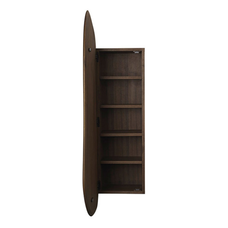 ferm LIVING-collectie Feve Wall Cabinet - Walnut