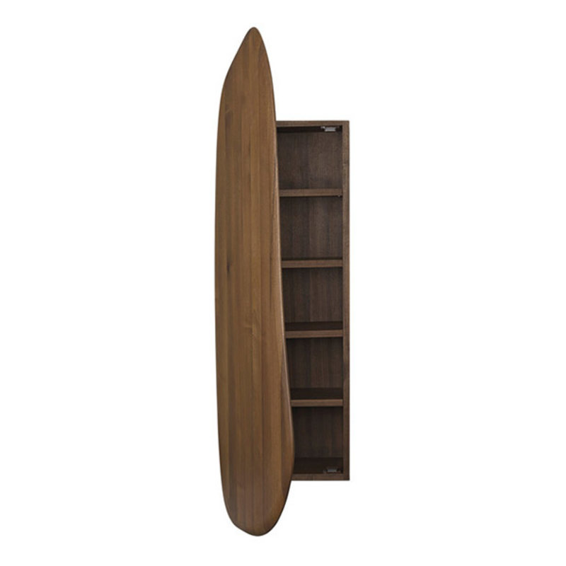 ferm LIVING-collectie Feve Wall Cabinet - Walnut