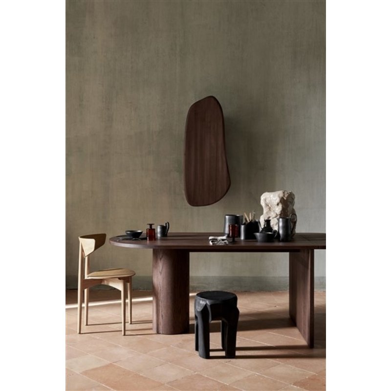 ferm LIVING-collectie Feve Wall Cabinet - Walnut