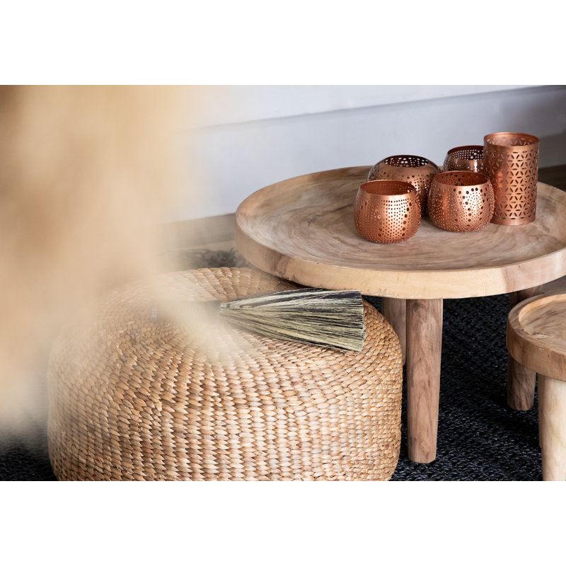 Bazar Bizar The Hyacinth Pouf - Round - 60