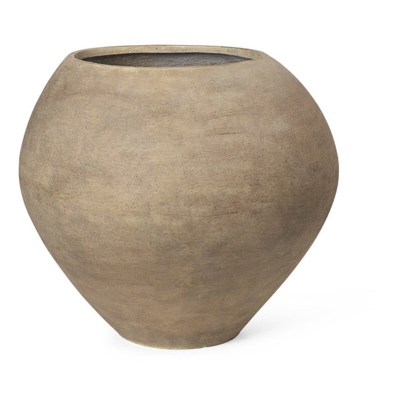 ferm LIVING-collectie Dodu Pot - Tall - Brown