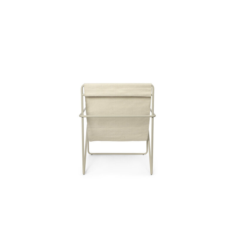 ferm LIVING-collectie Desert Lounge stoel Cashmere/Cloud