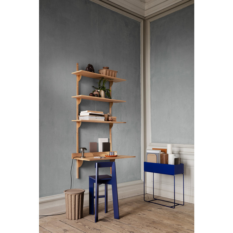 ferm LIVING-collectie Kinderstoel hoog Ark Blauw