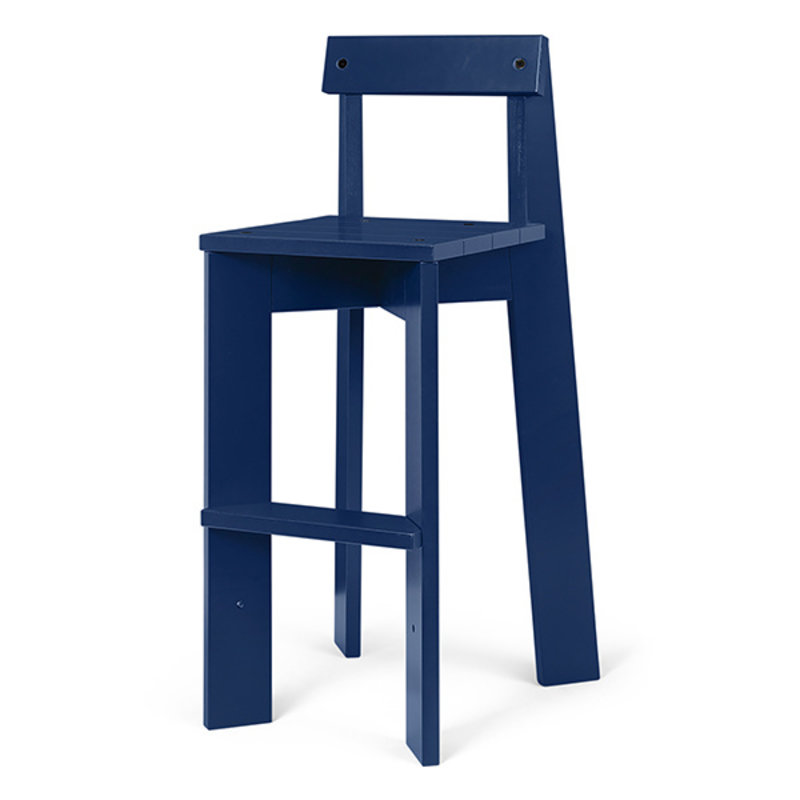 ferm LIVING-collectie Ark Kids High Chair - Blue