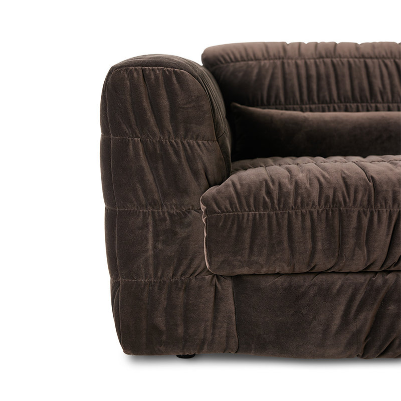 HKliving-collectie club bank: royal velvet, espresso