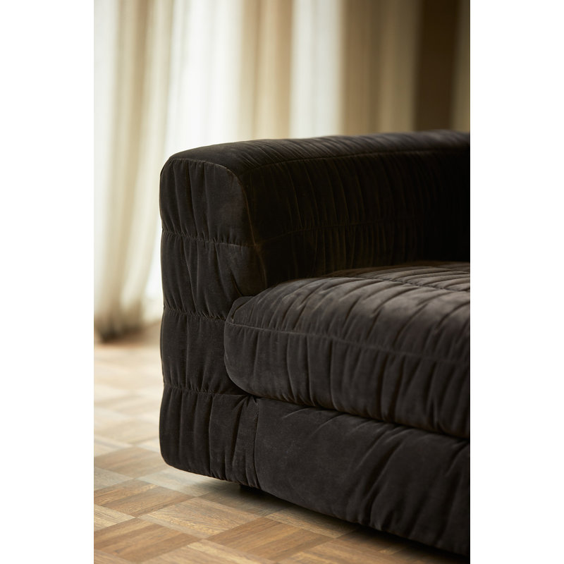 HKliving-collectie club bank: royal velvet, espresso