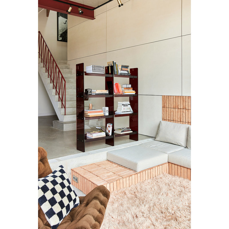 HKLIVING-collectie Acryl kast Smokey brown 160 cm