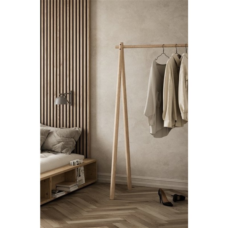 Karup-collectie HONGI naturel hout  150 cm incl. passpiegel