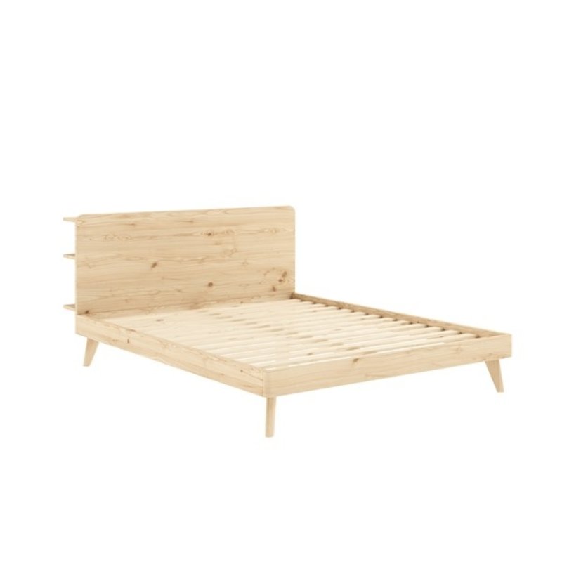 Karup Design-collectie RETREAT BED CLEAR LACQUERED 140 X 200