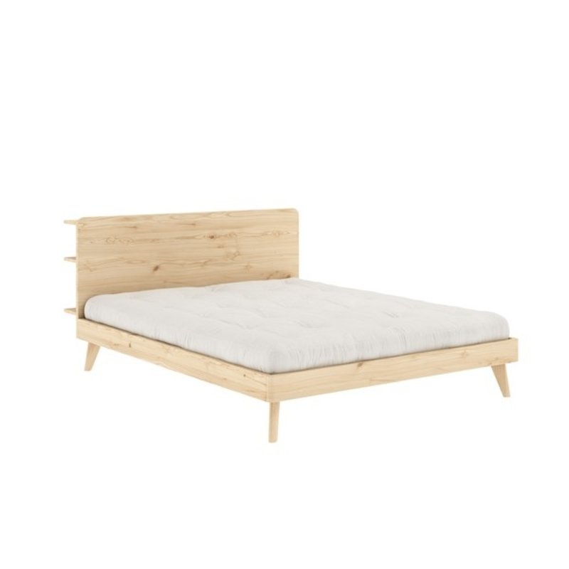 Karup-collectie RETREAT BED CLEAR LACQUERED 140 X 200