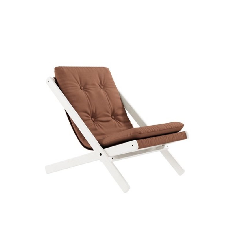Karup Design-collectie BOOGIE WHITE LACQUERED BEECH W. BOOGIE MATTRESS NATURAL