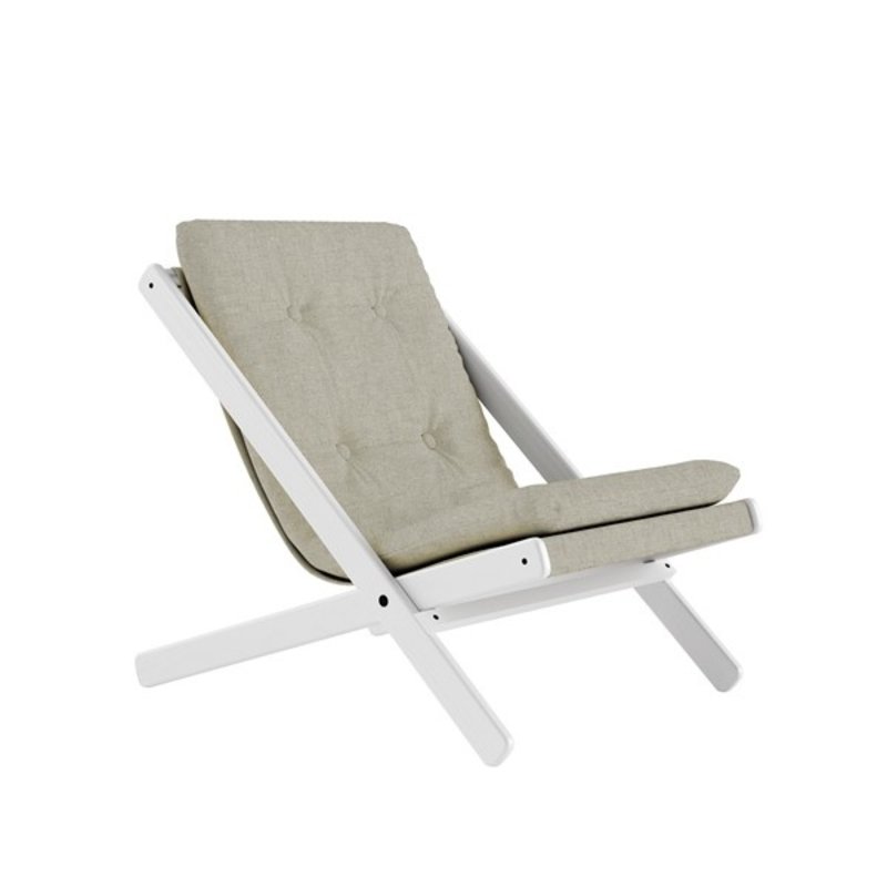 Karup Design-collectie BOOGIE WHITE LACQUERED BEECH W. BOOGIE MATTRESS NATURAL