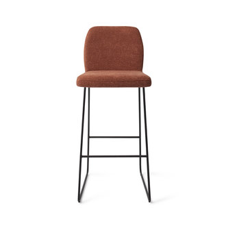 Jesper Home Ikata Bar Stool - Cozy Copper Slide Black (H) Jesper Home Ikata Bar Stool - Cozy Copper Slide Black (H)
