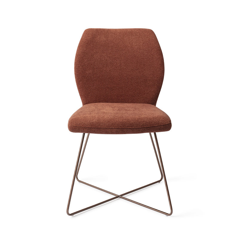 Jesper Home Ikata Dining Chair Cozy Copper - Cross Rose