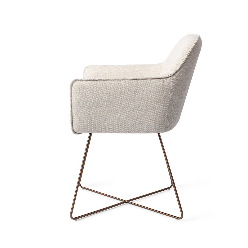 Jesper Home Hofu Eetkamerstoel -  Enoki, Cross Rose