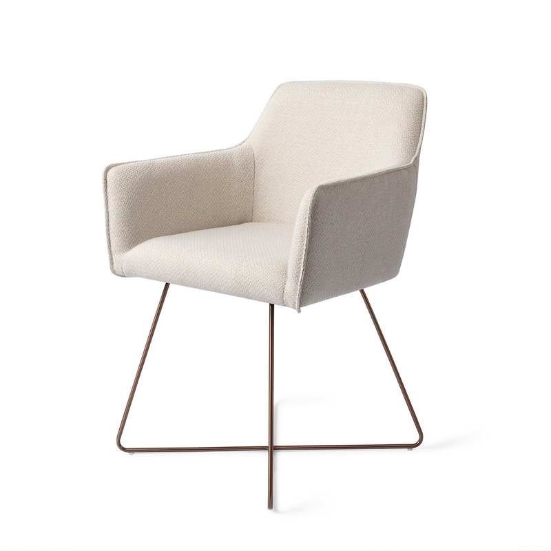 Jesper Home Hofu Eetkamerstoel -  Enoki, Cross Rose