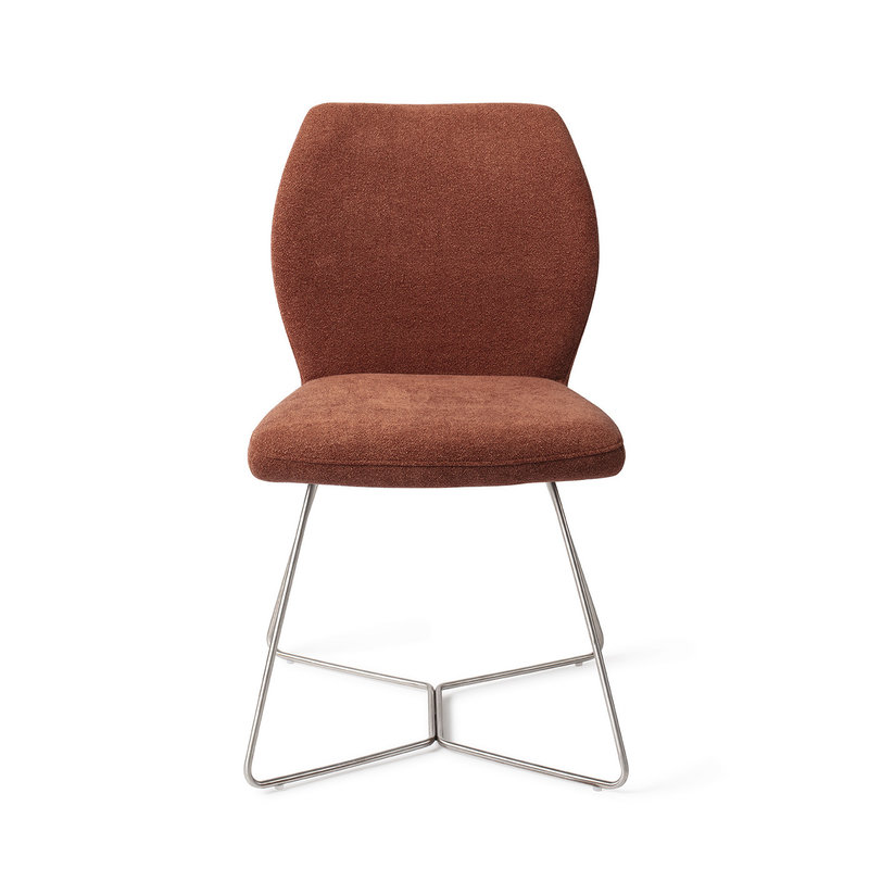Jesper Home Ikata Dining Chair Cozy Copper - Beehive Steel