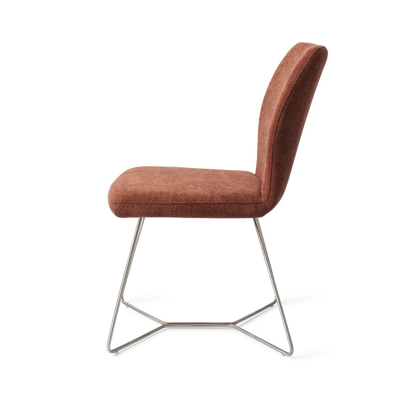 Jesper Home Ikata Dining Chair Cozy Copper - Beehive Steel