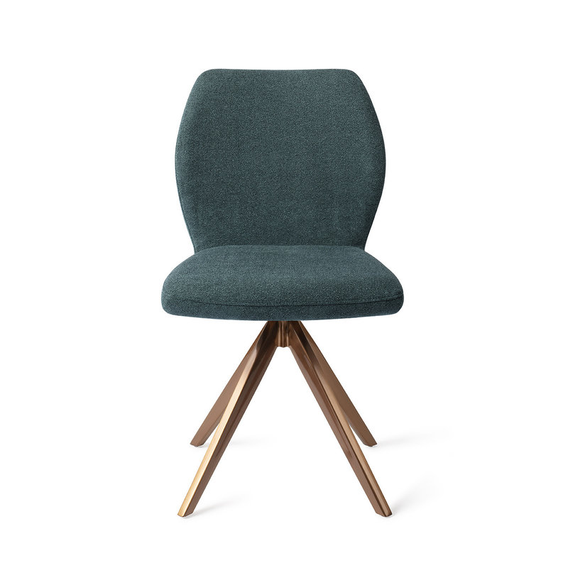 Jesper Home-collectie Ikata Eetkamerstoel Merry Mermaid - Turn Rose