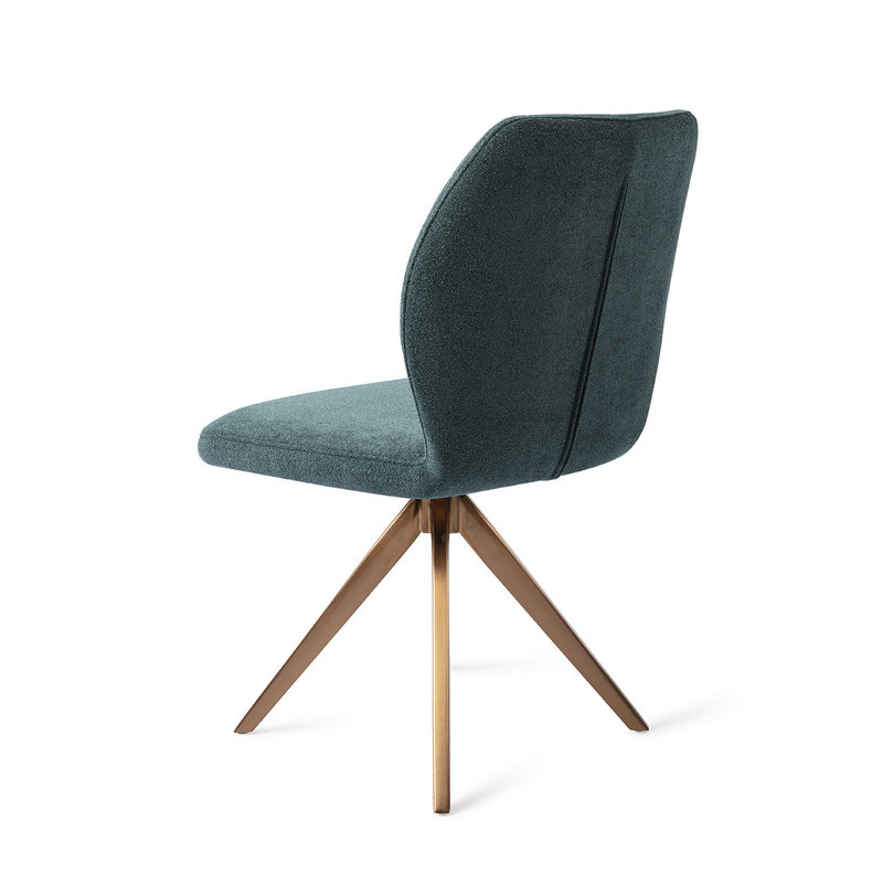 Jesper Home-collectie Ikata Eetkamerstoel Merry Mermaid - Turn Rose