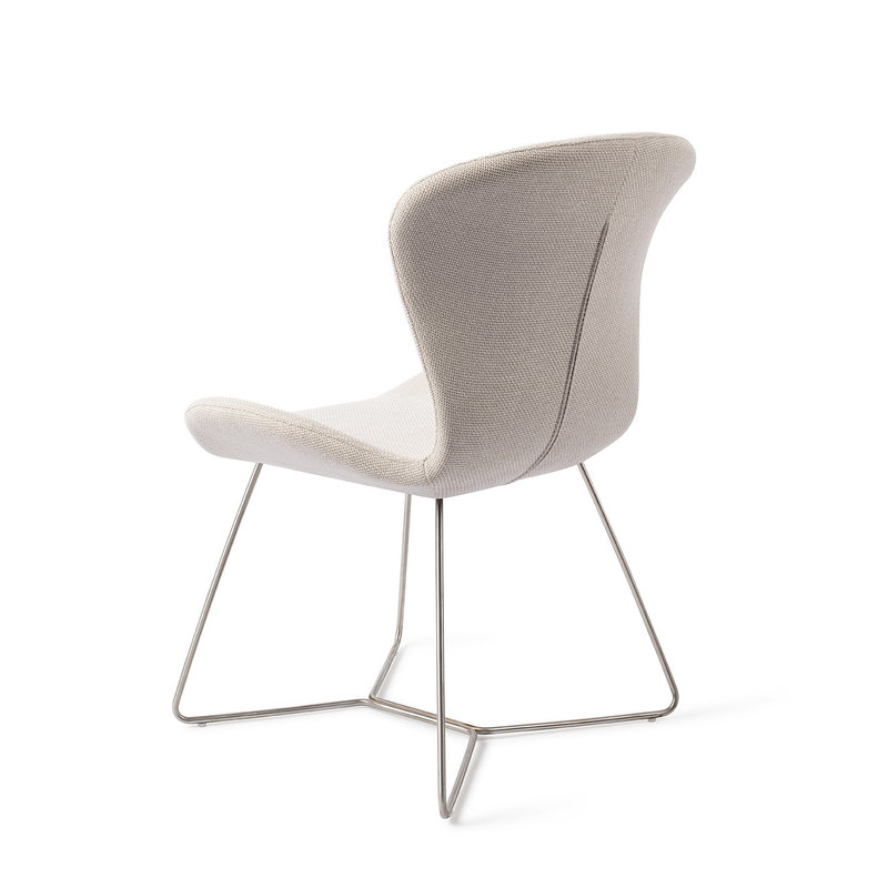 Jesper Home Moji Eetkamerstoel - Coconuts, Beehive Steel