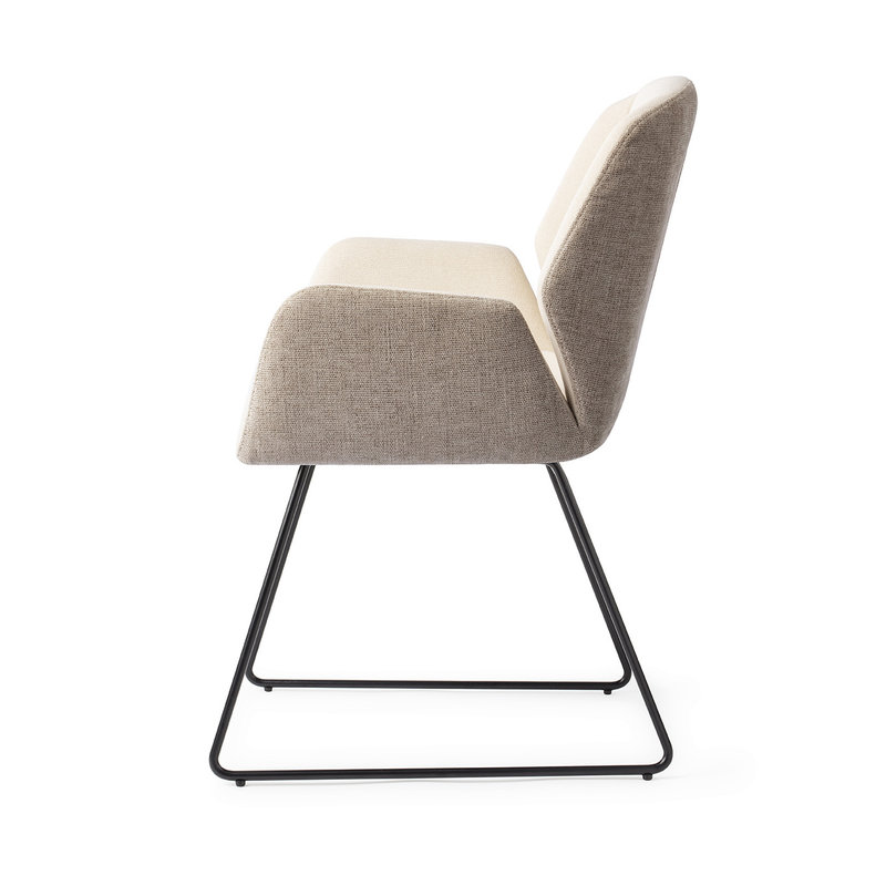 Jesper Home Myoko Eetkamerstoel - Sandy Hill, Slide Black