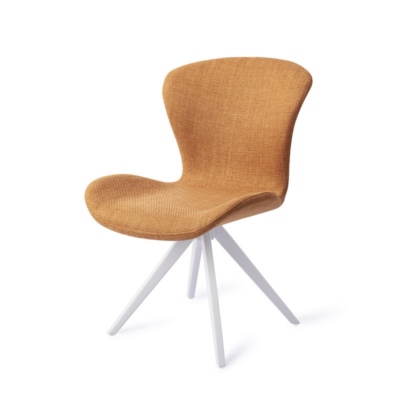 Jesper Home Moji Eetkamerstoel - Flax and Hay, Turn White