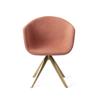 Jesper Home Yuni Dining Chair - Coral Crush