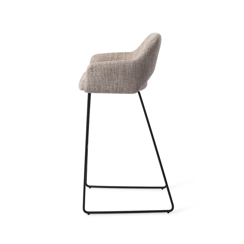 Jesper Home Yanai Bar Stool - Biscuit Beach Slide Black (H)