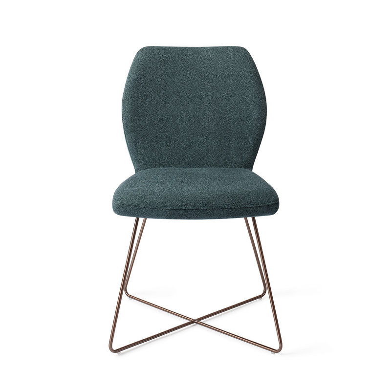 Jesper Home-collectie Ikata Eetkamerstoel Merry Mermaid - Cross Rose