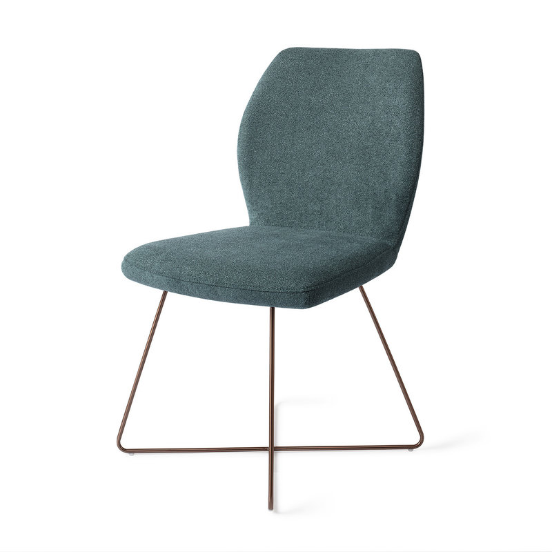 Jesper Home-collectie Ikata Eetkamerstoel Merry Mermaid - Cross Rose