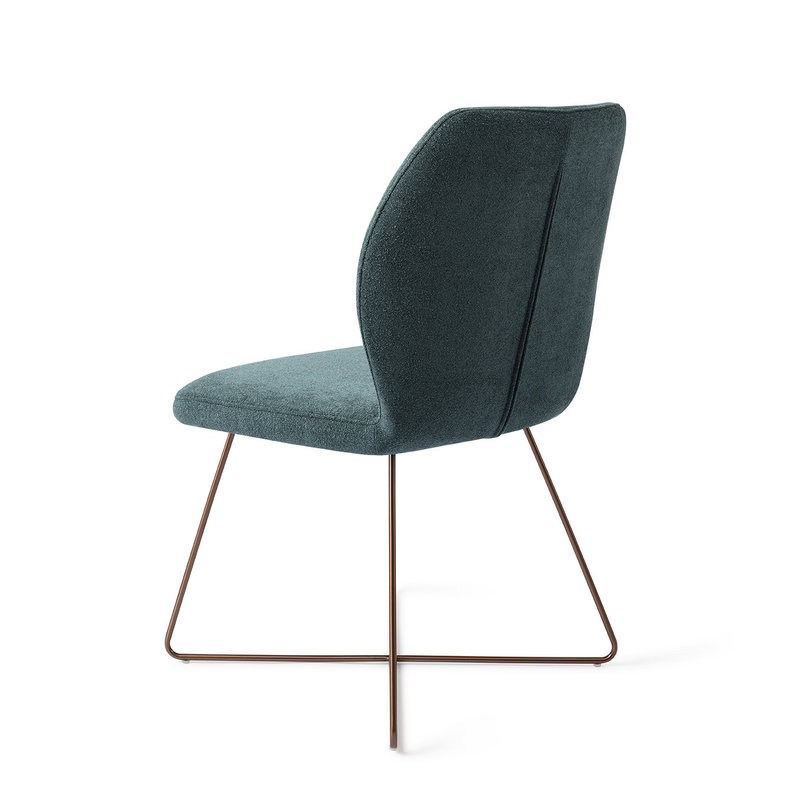 Jesper Home-collectie Ikata Eetkamerstoel Merry Mermaid - Cross Rose
