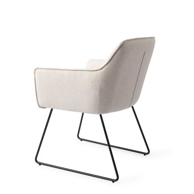 Jesper Home-collectie Hofu Eetkamerstoel -  Enoki, Slide Black