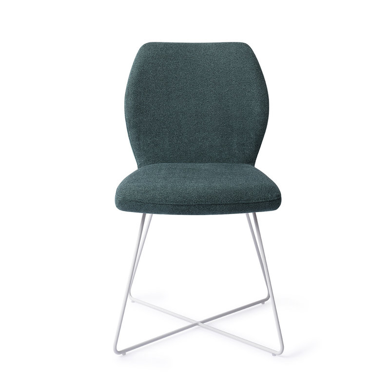 Jesper Home-collectie Ikata Eetkamerstoel Merry Mermaid - Cross White