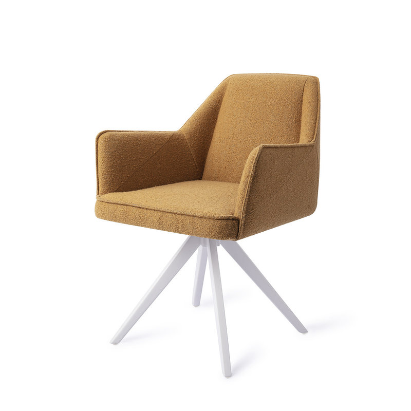 Jesper Home Tome Eetkamerstoel - Masai Giraffe, Turn White