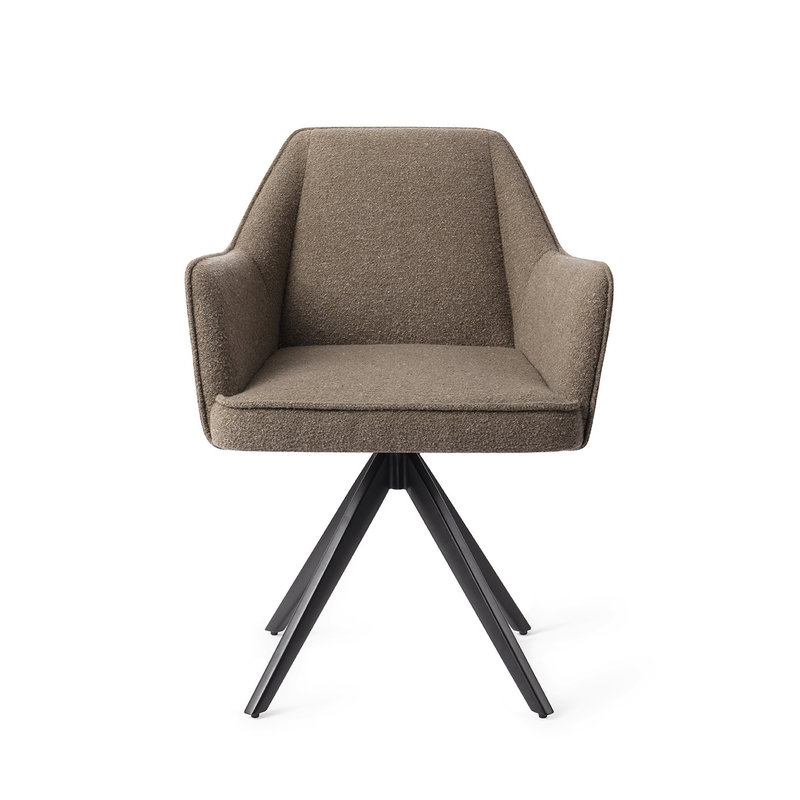Jesper Home-collectie Tome Eetkamerstoel - Idaho Potato, Turn Black