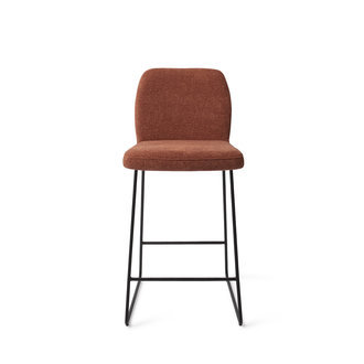 Jesper Home Ikata Bar Stool - Cozy Copper Slide Black (L)