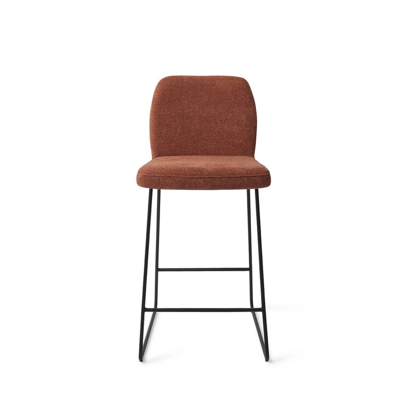 Jesper Home Ikata Bar Stool - Cozy Copper Slide Black (L)