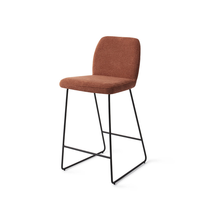 Jesper Home Ikata Bar Stool - Cozy Copper Slide Black (L)